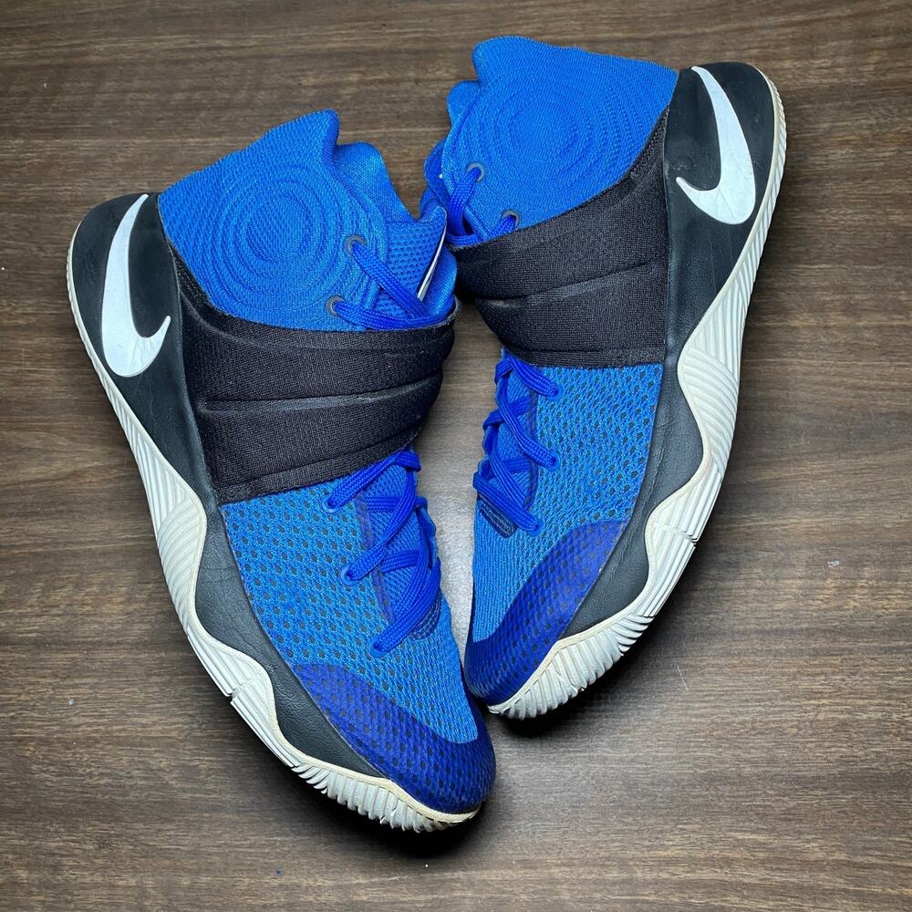 Nike Kyrie 2 Brotherhood Hyper Cobalt Blue Black Mens 10.5 Shoes (819583-444)